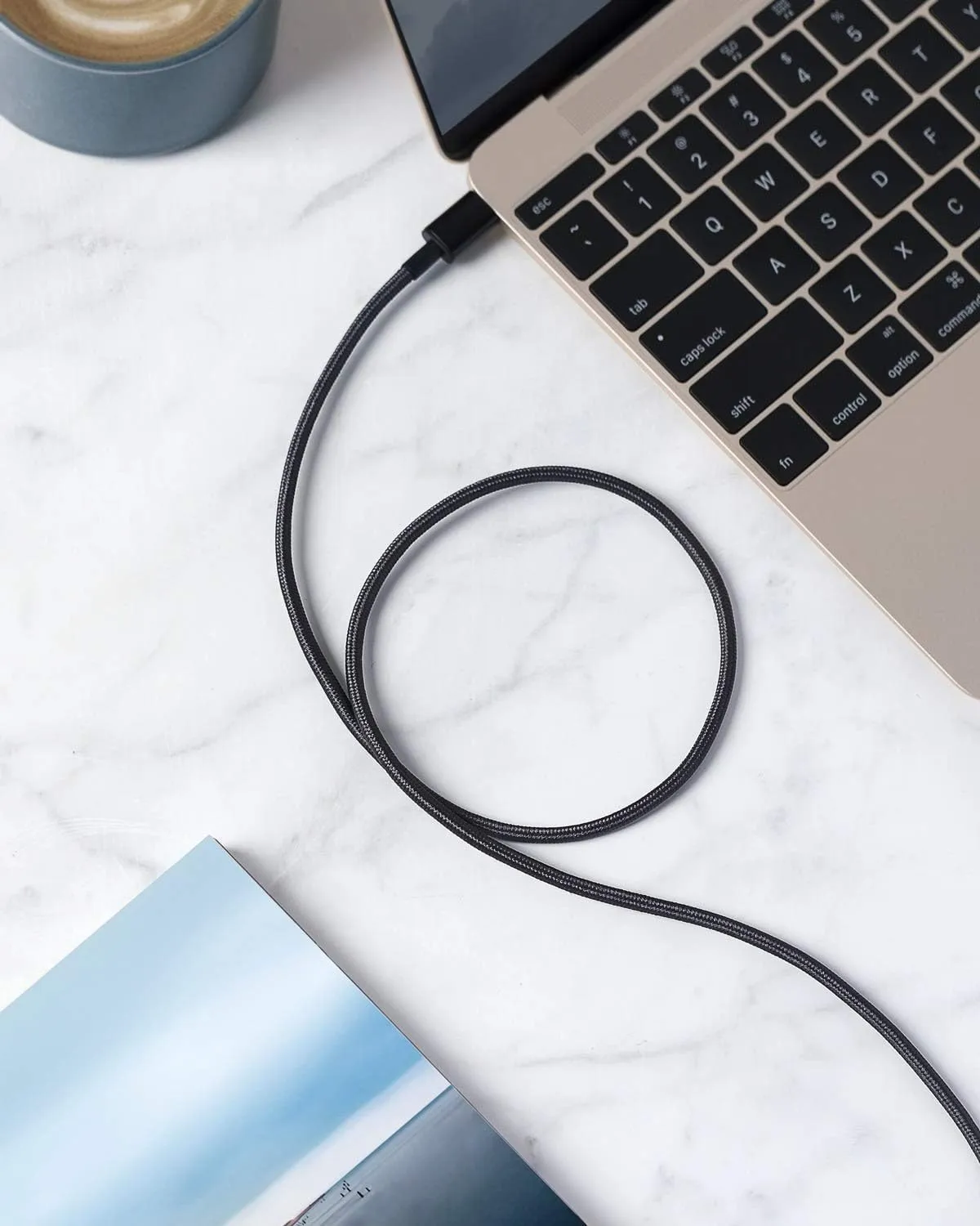 Anker Cable [2 Pack, 3FT], USB A to USB C Cable for Samsung Galaxy S10 S10 , LG V30, Beats Fit Pro and More (Black)