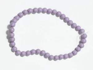 Bright Purple Circular Plastic Beads - 10 mm
