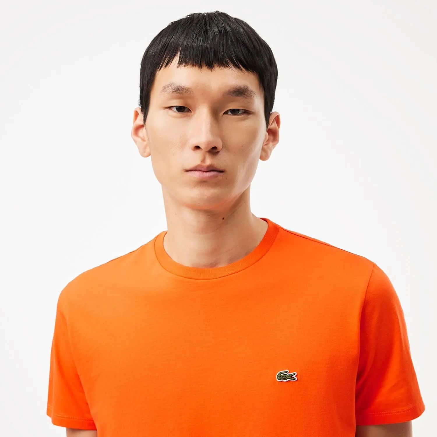 Lacoste Men's Crew Neck Short Sleeve Regular Fit Classic T-Shirt