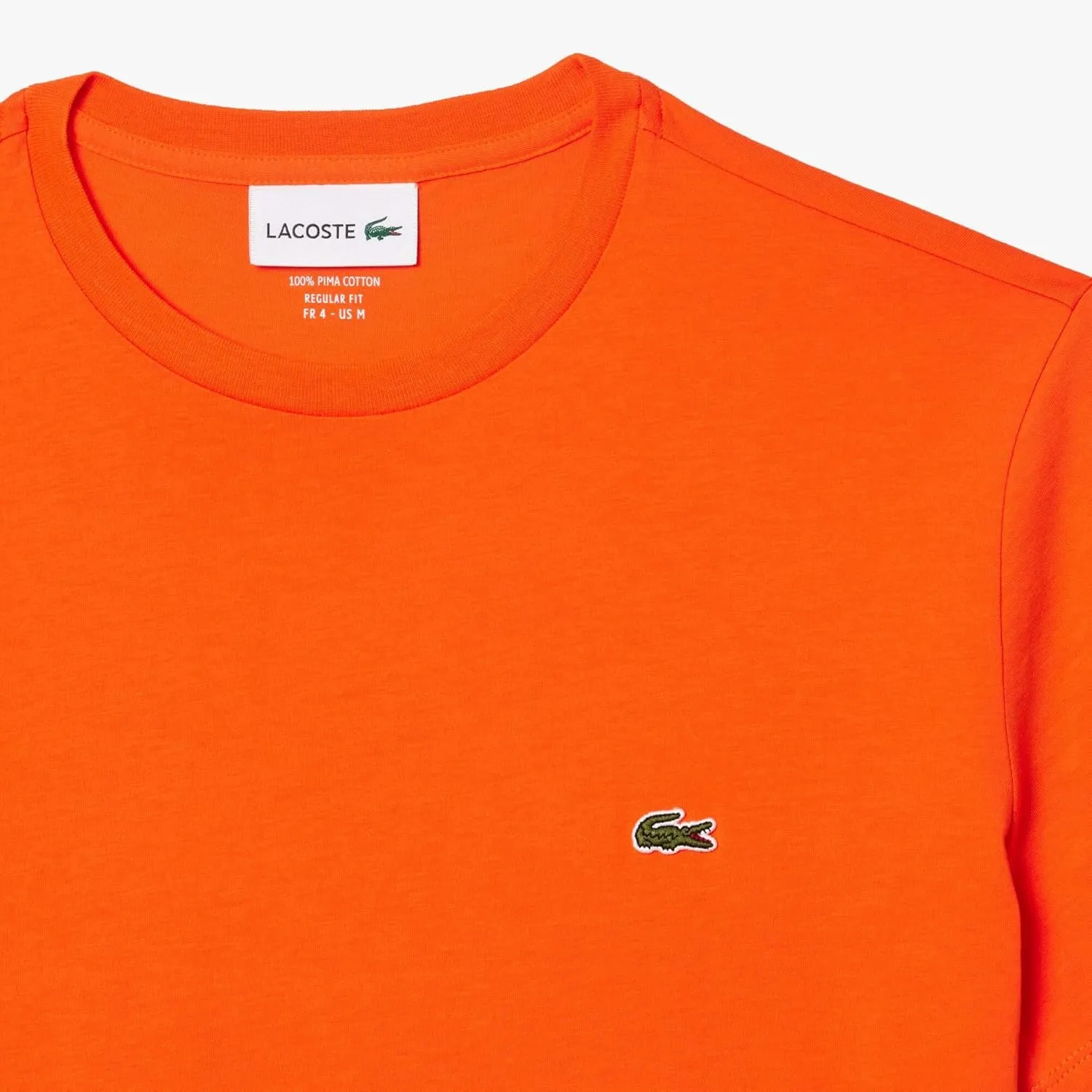 Lacoste Men's Crew Neck Short Sleeve Regular Fit Classic T-Shirt