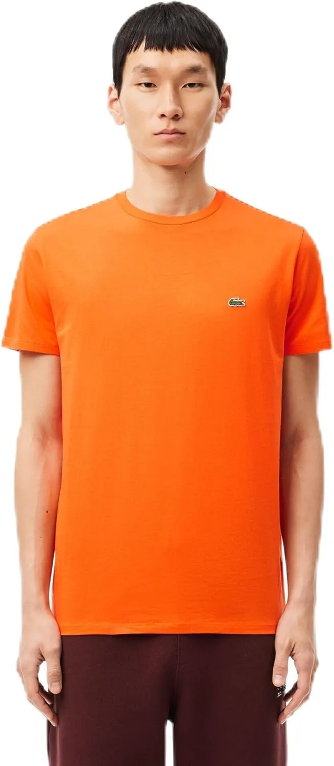 Lacoste Men's Crew Neck Short Sleeve Regular Fit Classic T-Shirt