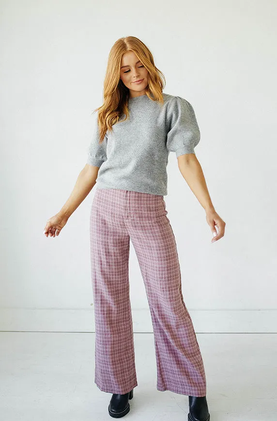 On the Go Gray Ribbed Sweater - Restocked