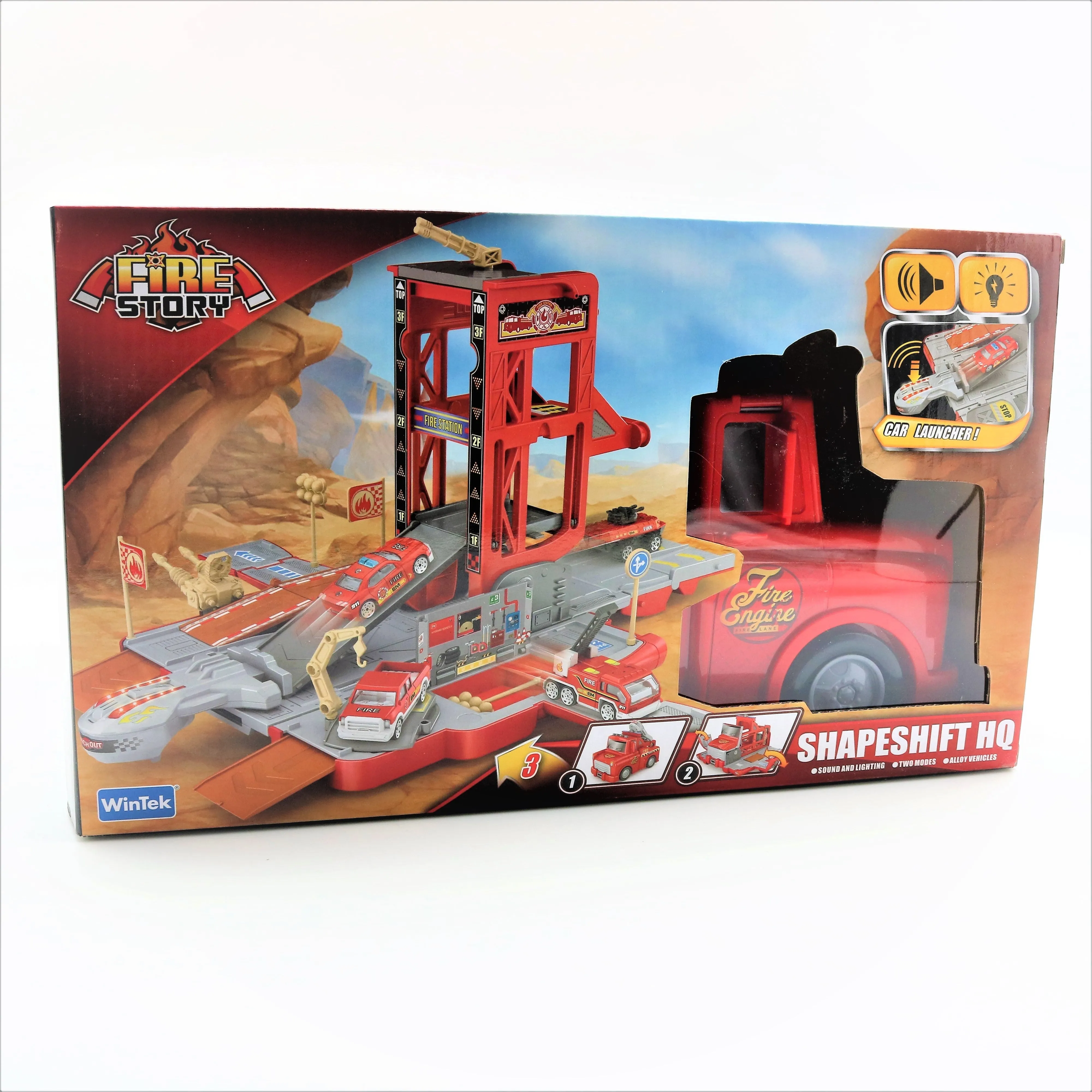 SHAPESHIFT HQ TRUCK PLAYSET ASSORTED STYLES