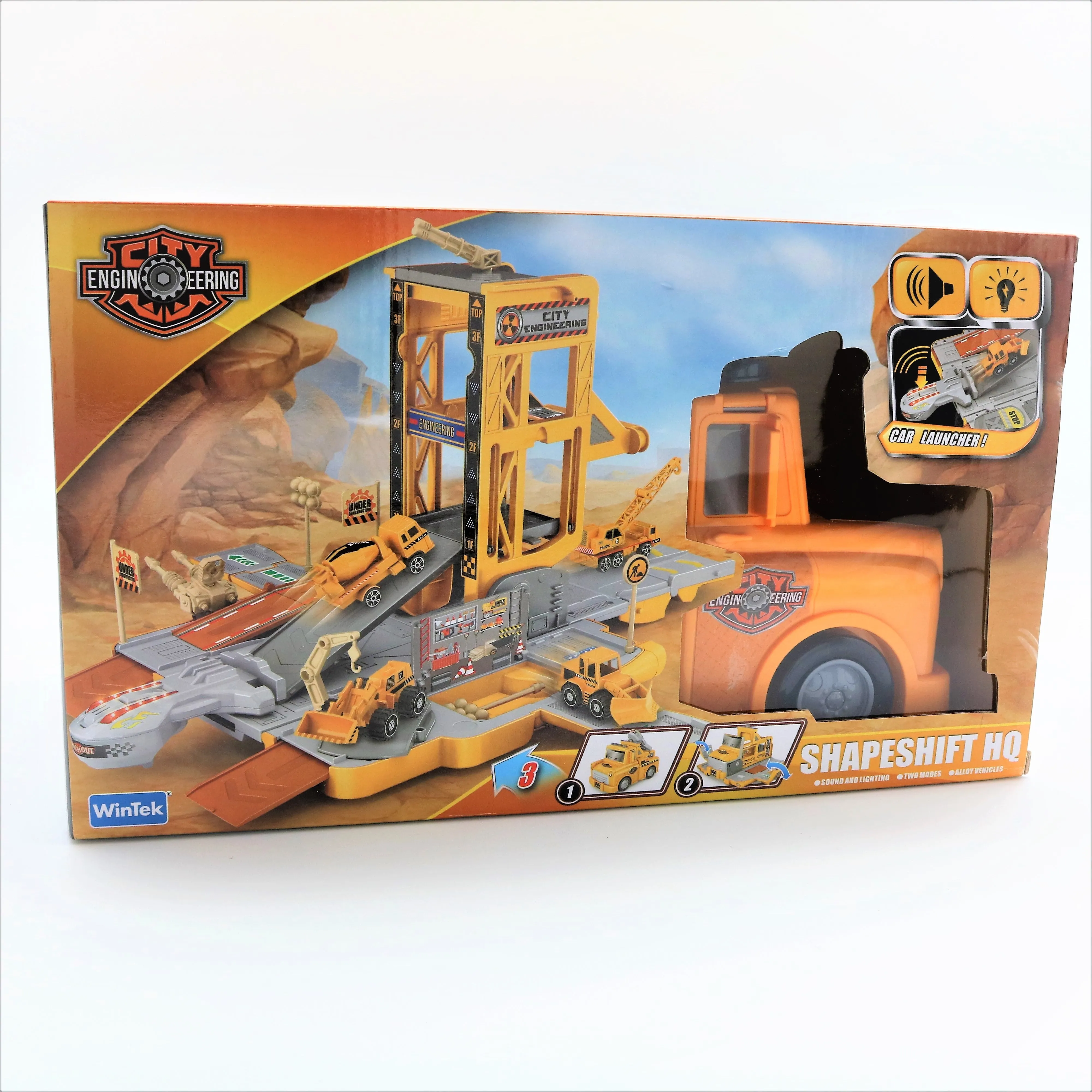 SHAPESHIFT HQ TRUCK PLAYSET ASSORTED STYLES