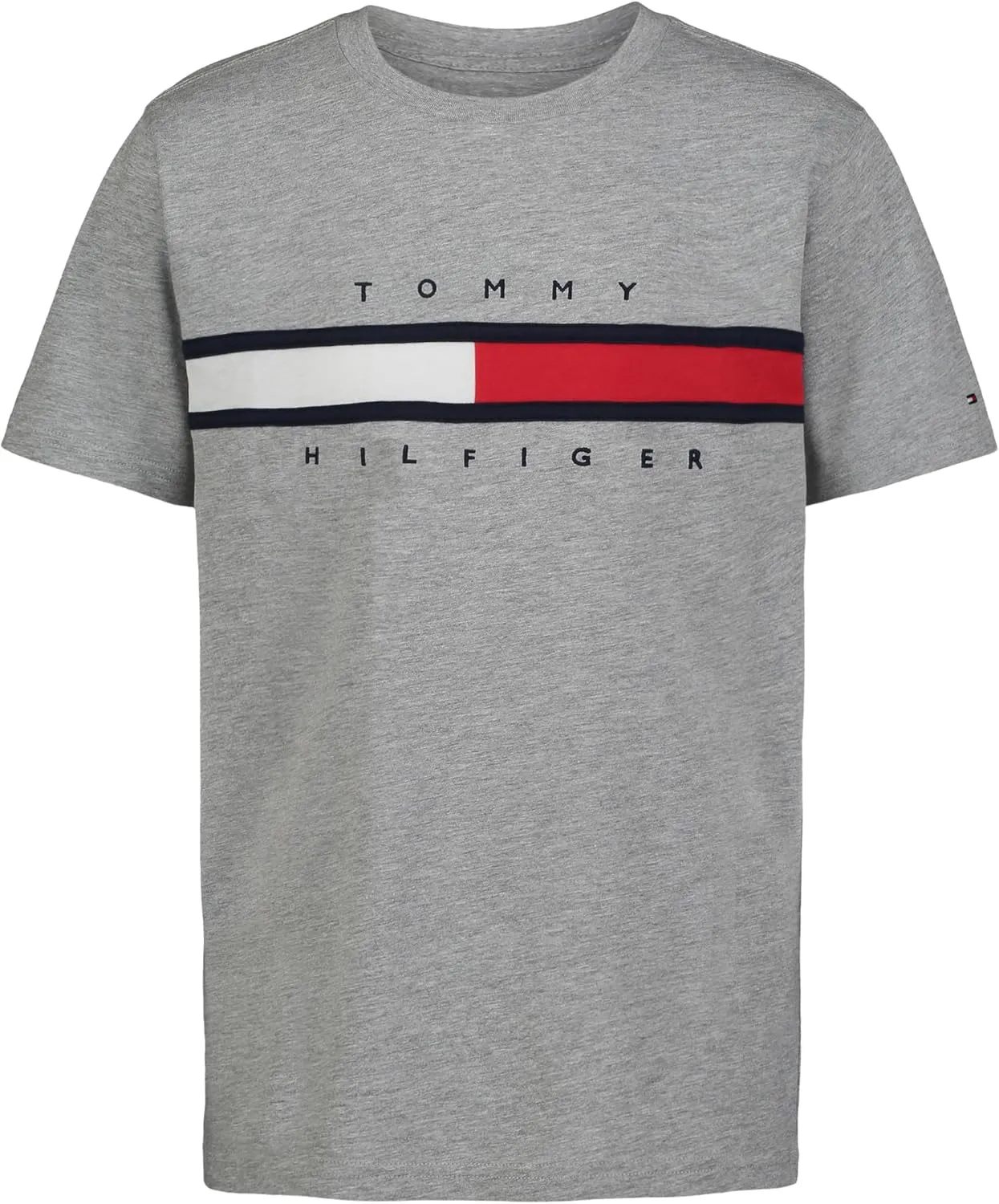 Tommy Hilfiger Boys' Short Sleeve Legacy Crew Neck T-Shirt
