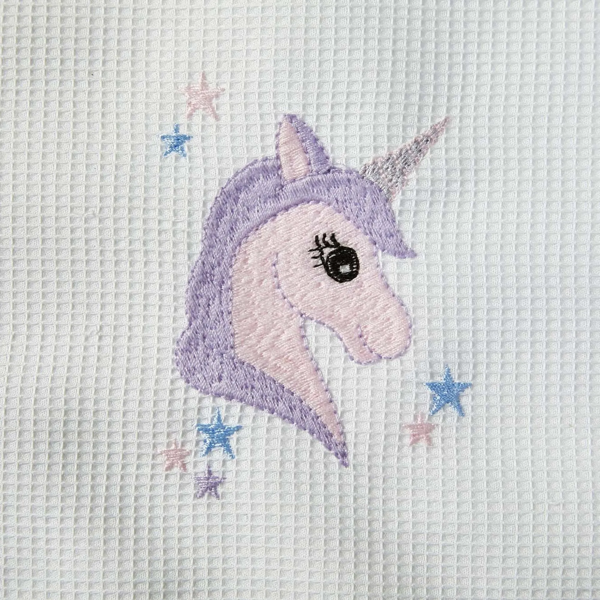 Unicorn Personalised Luxury Waffle Laundry, Hairdryer and Shoe Bag Collection